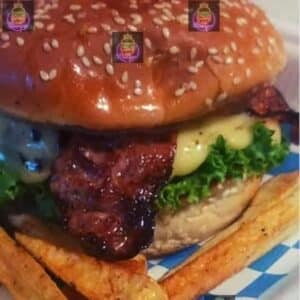 ARRACHERA BACON  CON PAPAS