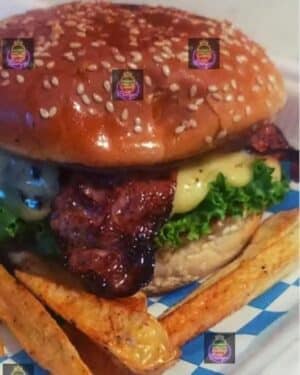 ARRACHERA BACON  CON PAPAS