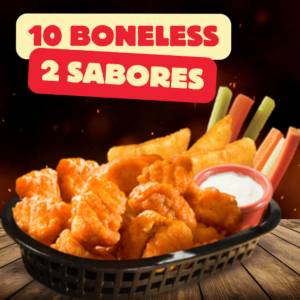 BONELESS CON PAPAS EN IGUALA