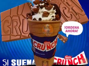 FRAPPES,CAFES DE CHOCOLATE CRUNCH EN IGUALA