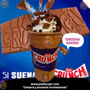 FRAPPES,CAFES DE CHOCOLATE CRUNCH EN IGUALA