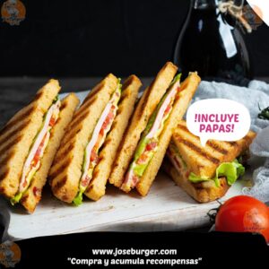 club sandwich con papas en iguala,snacks perfectos