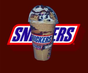 Frappe snickers en iguala