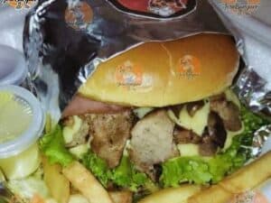 Mexicana con papas