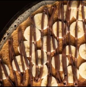 PLATANO CON NUTELLA
